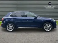Begagnad Audi Q5 S-Line 204 HK (150 kW) 2023 Blå SUV