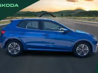 Used Skoda Fabia SE L 94 HP (69 kW) 2022 Blue Hatchback