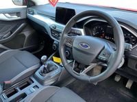 Used Ford Focus Zetec 125 HP (91 kW) 2021 Red Hatchback