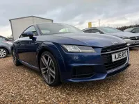 Begagnad Audi TT S-Line 2015 Blå Sportkupé