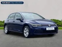Second-hand VW Golf VIII Life 150 CP (110 kW) 2024 Albastru Hatchback