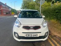 Used Kia Picanto 85 HP (62 kW) 2013 White Hatchback