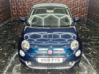 Used Fiat 500 Lounge 2018 Blue Hatchback