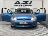 Used VW Golf VII Match 2015 Blue Hatchback