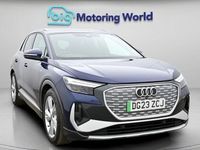 Used Audi Q4 e-tron S-Line 150 kW (204 HP) 2023 Blue SUV