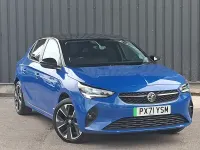 Used Vauxhall Corsa-e 100 kW (136 HP) 2021 Blue Hatchback