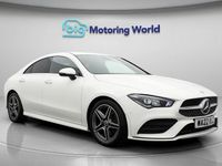 Used Mercedes CLA180 AMG line 136 HP (100 kW) 2022 White Sedan