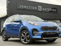 Used Kia Sportage GT-Line 174 HP (127 kW) 2020 Blue SUV