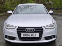 Used Audi A6 S-Line 190 HP (139 kW) 2014 Silver Sedan