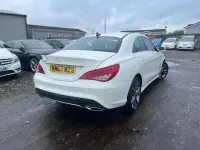 Used Mercedes CLA180 122 HP (89 kW) 2017 White Sedan