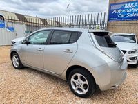 Used Nissan Leaf Acenta 80 kW (109 HP) 2014 Silver Hatchback