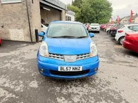 Used Nissan Note Acenta 2007 Blue Hatchback