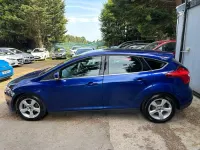 Used Ford Focus Zetec 115 HP (84 kW) 2014 Blue Hatchback