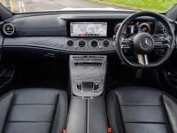 Used Mercedes E220 AMG line 194 HP (142 kW) 2021 White Coupe