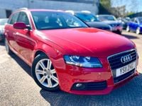 Used Audi A4 2011 Red Estate