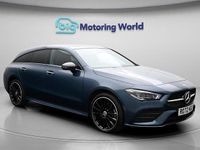 Used Mercedes CLA250e Shooting Brake AMG line 2023 Blue Estate