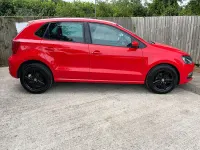 Used VW Polo Edition 60 HP (44 kW) 2017 Red Hatchback