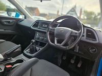 Used Seat Leon FR Sport 180 HP (132 kW) 2016 Blue Coupe