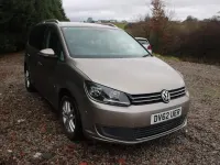 Used VW Touran SE 105 HP (77 kW) 2012 Beige MPV