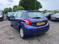 Used Peugeot 208 Active 82 HP (60 kW) 2014 Blue Hatchback