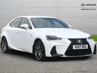 Used Lexus IS300h Sport Line 220 HP (161 kW) 2017 White Sedan