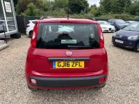 Used Fiat Panda Lounge 85 HP (62 kW) 2016 Red Hatchback