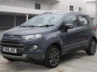Usado Ford Ecosport Titanium 95 HP (69 kW) 2016 Cinzento SUV