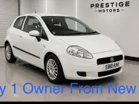 Used Fiat Grande Punto 2010 White Hatchback