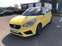 Used MG MG3 Excite 106 HP (77 kW) 2022 Yellow Hatchback