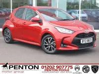 Used Toyota Yaris Design 116 HP (85 kW) 2023 Red Hatchback