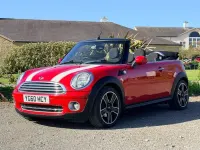 Used Mini Cooper Cabriolet 2010 Red Cabriolet