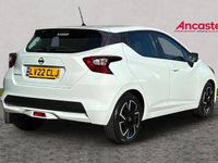 Used Nissan Micra Acenta 91 HP (66 kW) 2022 White Hatchback