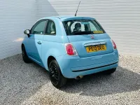 Used Fiat 500 Pop 69 HP (50 kW) 2012 Blue Hatchback