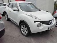 Used Nissan Juke Acenta 2010 White SUV