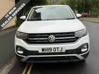 Used VW T-Cross SE 95 HP (69 kW) 2019 White SUV