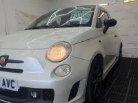 Used Abarth 500 135 HP (99 kW) 2009 White Hatchback