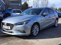 used Mazda 3 32.0 SKYACTIV-G Sport Nav Hatchback 5dr Petrol Manual Euro 6 (s/s) (165 ps) Hatchback