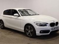 Used BMW 118 Sport Line 2017 White Hatchback