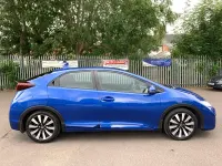 Used Honda Civic SE Plus 142 HP (104 kW) 2016 Blue Hatchback