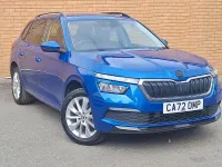 Used Skoda Kamiq SE Drive 95 HP (69 kW) 2022 Blue SUV