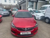 Used Vauxhall Astra S 105 HP (77 kW) 2021 Red Estate