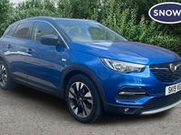 Used Vauxhall Grandland X Sport 131 HP (96 kW) 2019 Blue SUV