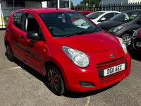 Used Suzuki Alto 68 HP (50 kW) 2011 Red Hatchback