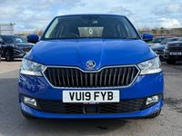 Used Skoda Fabia SE L 110 HP (80 kW) 2019 Blue Hatchback