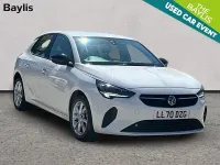 Second-hand Vauxhall Corsa 75 CP (55 kW) 2020 Alb Hatchback