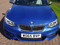 Used BMW M235 Advantage 2016 Blue Cabriolet