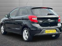 Used Ford Ka Plus Zetec 85 HP (62 kW) 2017 Black Hatchback