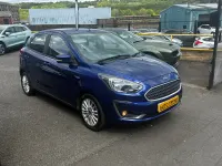 Used Ford Ka Plus Zetec 84 HP (61 kW) 2019 Blue Hatchback