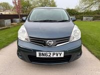 Used Nissan Note N-TEC 110 HP (80 kW) 2012 Blue Hatchback
