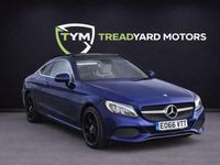 Used Mercedes C200 Premium Plus 184 HP (135 kW) 2016 Blue Coupe